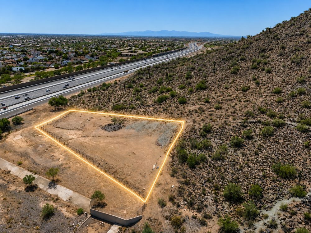 Glendale AZ 1.7 Acre Property Drone Tour | The Compound Hillside Property in Glendale Arizona